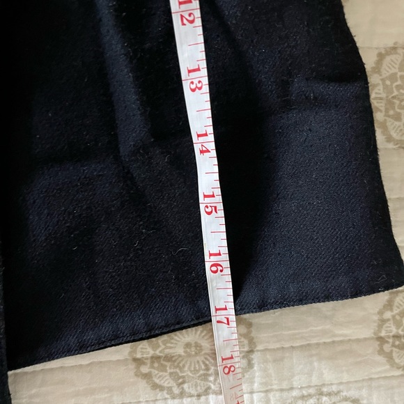 Uniqlo Navy Asymmetrical  Wrap Skirt - Picture 5 of 7